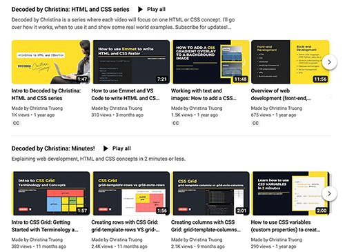 Decoded YouTube Project Screenshot